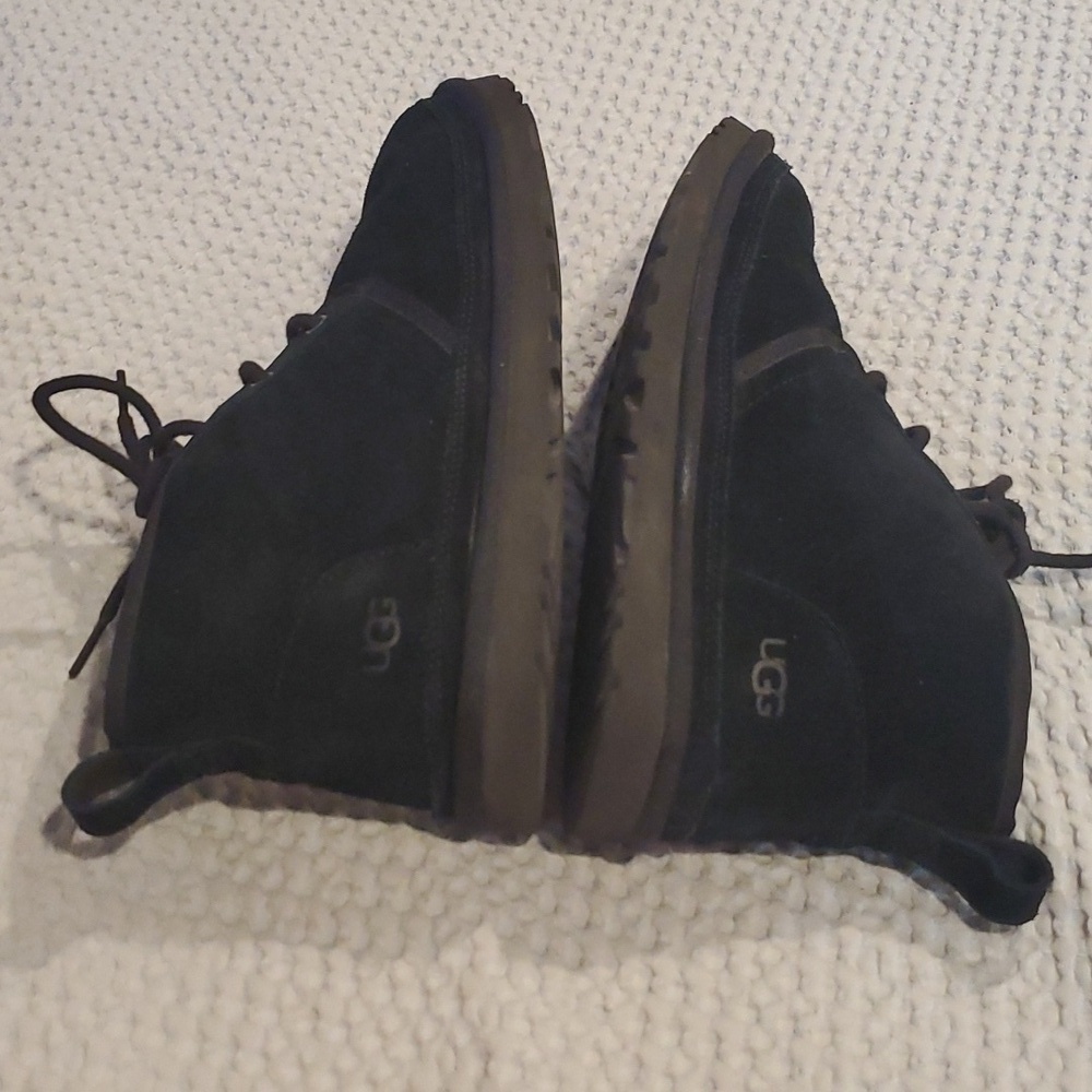 UGG Black Neumel Chukka Boots Size 10 (#28) - Picture 4 of 8
